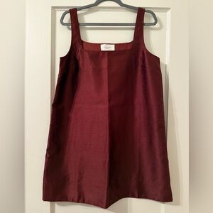 Pomander Place Rich Burgundy Dress
